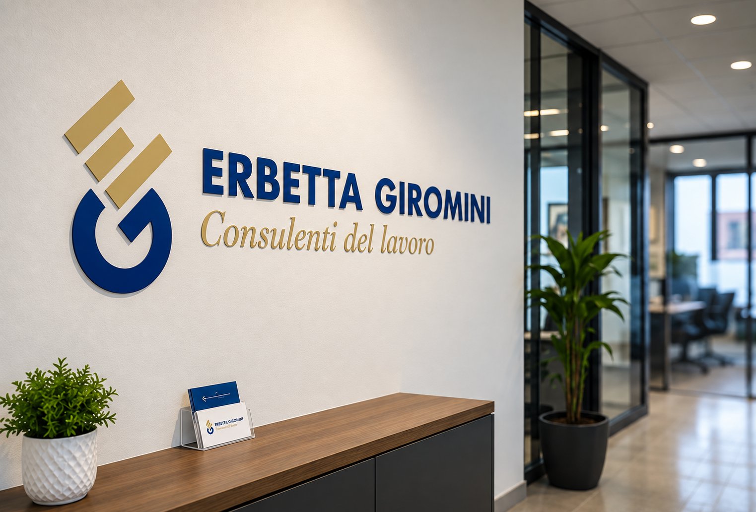 Ingresso dello Studio Erbetta Giromini a Novara